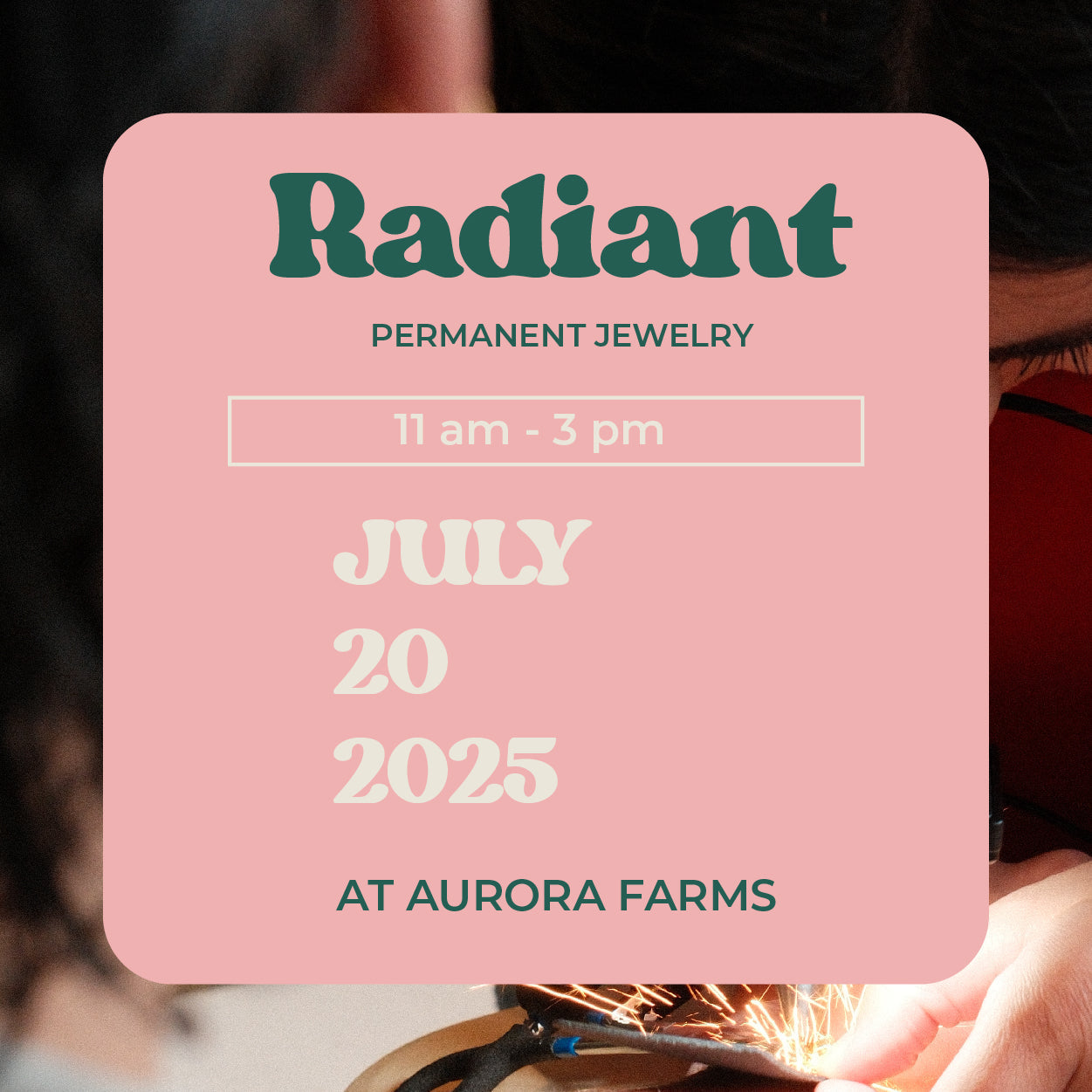 Permanent Jewelry Event in Greenville, SC at Aurora Farms – Radiant ...