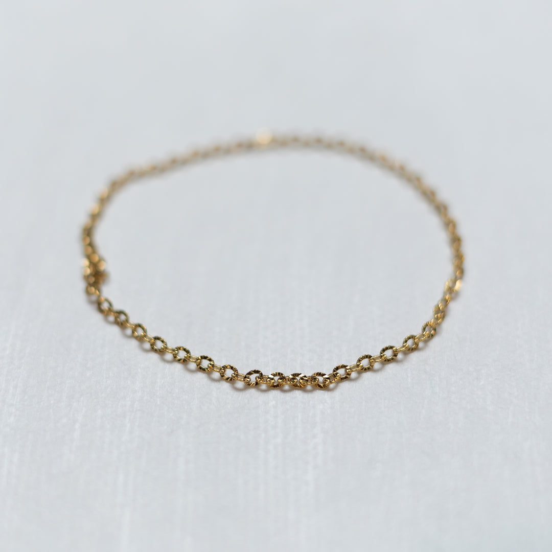 Gold Filled Permanent Bracelet