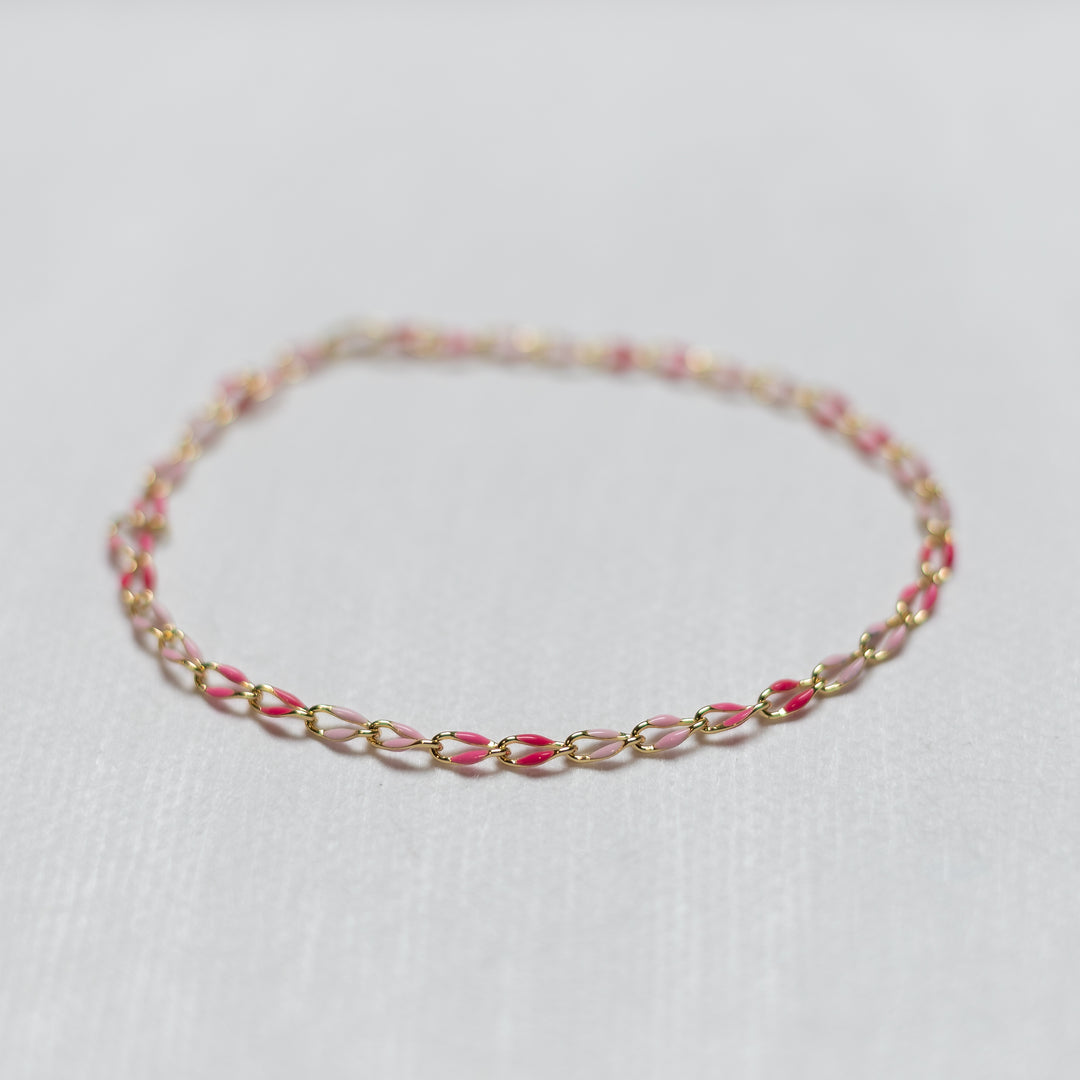 Enamel Permanent Bracelet