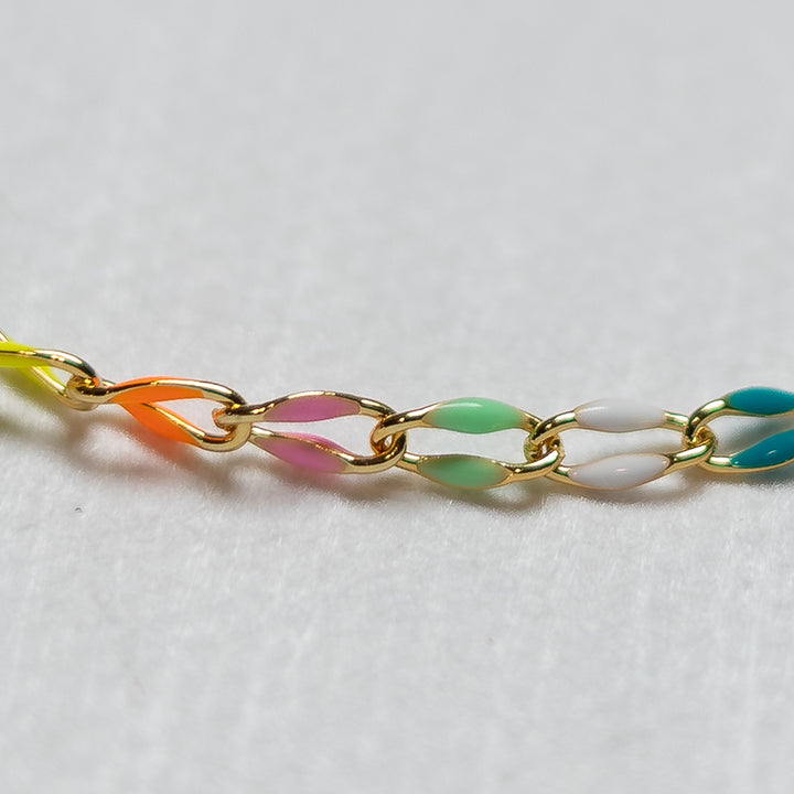 Enamel Permanent Bracelet