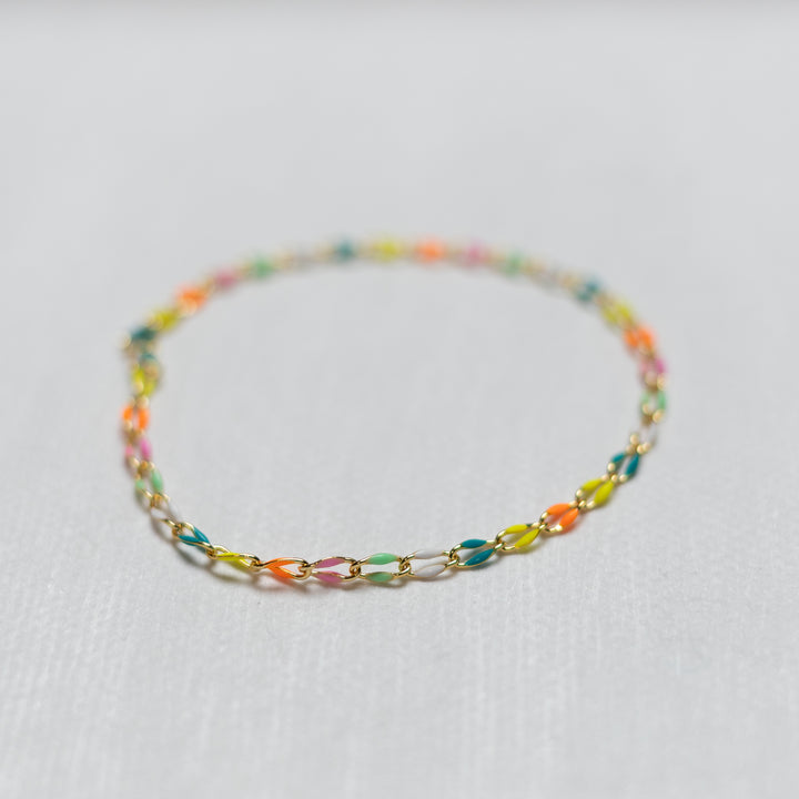 Enamel Permanent Bracelet