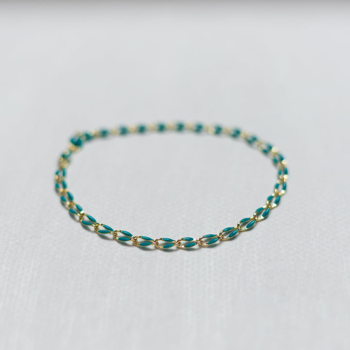 Enamel Permanent Bracelet