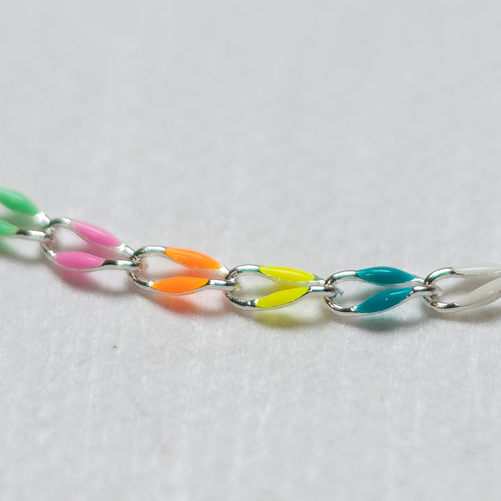 Enamel Permanent Bracelet