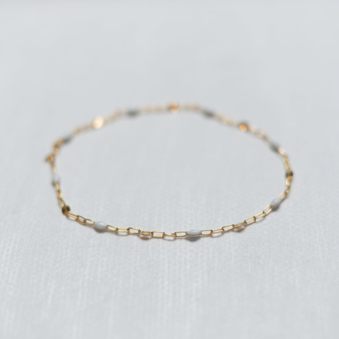Enamel Permanent Bracelet