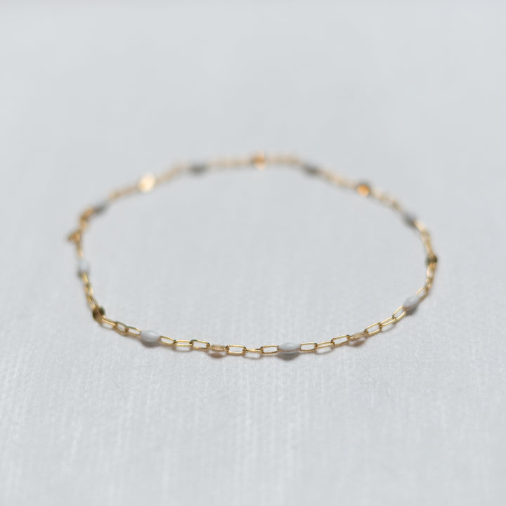 Enamel Permanent Bracelet